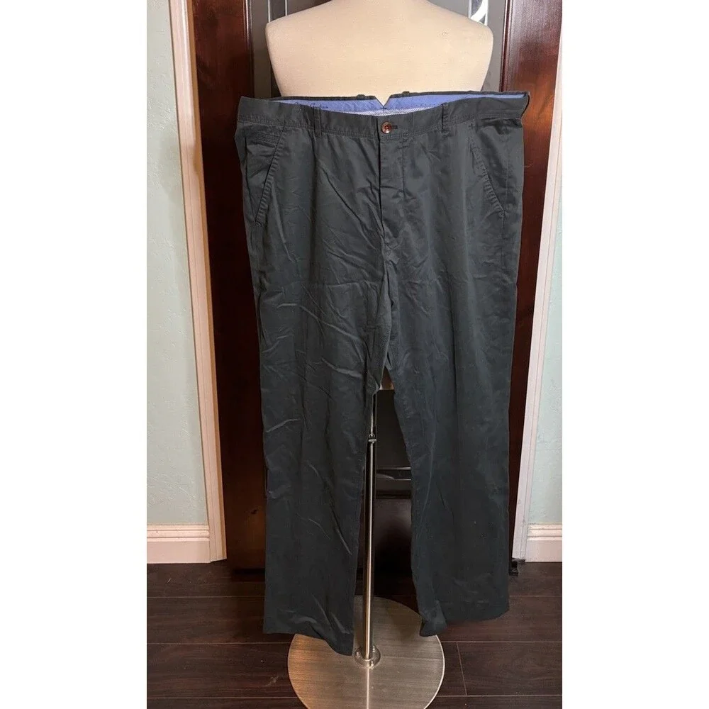 New Robert Graham Designer Blue-grey Pants Men’s Size 40 100% Cotton